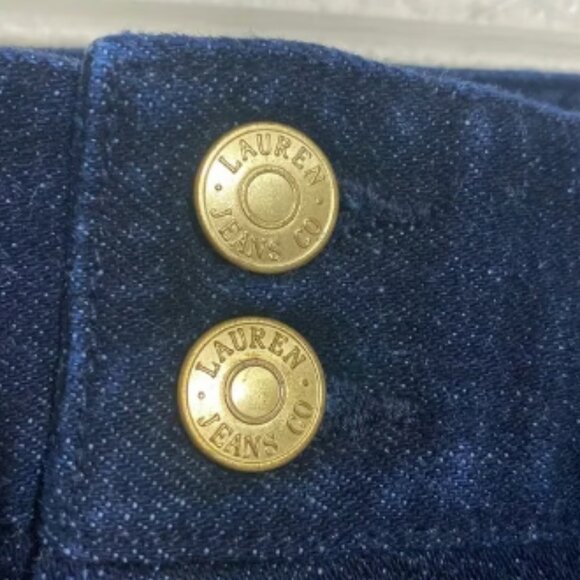 POLO RALPH LAUREN Women's Crop Dressy Denim Pants Size 8 - Picture 6 of 8